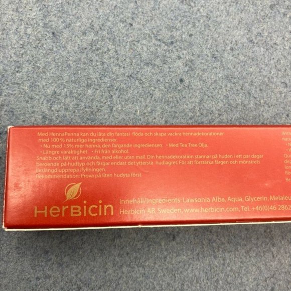 Henna Penna Pen Marker Original Brown Tea Tree Oil Long Lasting Temporary Hand - Picture 11 of 16